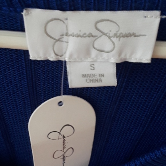 Jessica Simpson size small blue sweater dress - Picture 2 of 4